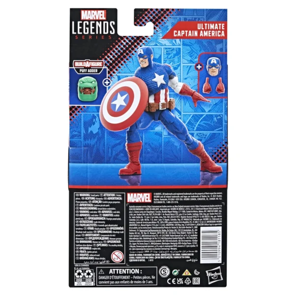 Action Figure HASBRO MARVEL LEGENDS "ULTIMATE CAPTAIN AMERICA" 15εκ. - Image 5