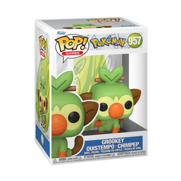Vinyl Figure FUNKO POP "Grookey Ouistempo Chimpep" 957 POKEMON - Image 2