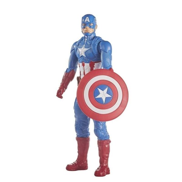 Action Figure HASBRO MARVEL AVENGERS TITAN HERO "CAPTAIN AMERICA" 29εκ. - Image 2