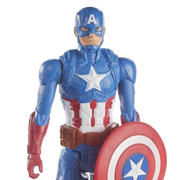 Action Figure HASBRO MARVEL AVENGERS TITAN HERO "CAPTAIN AMERICA" 29εκ. - Image 3