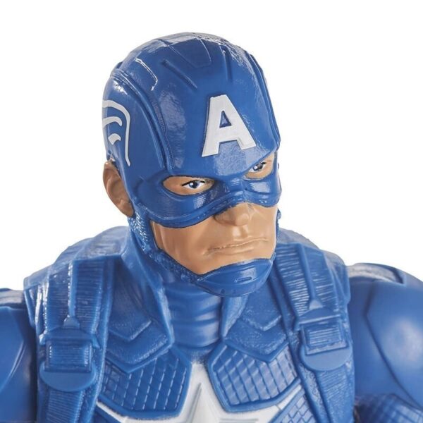 Action Figure HASBRO MARVEL AVENGERS TITAN HERO "CAPTAIN AMERICA" 29εκ. - Image 4