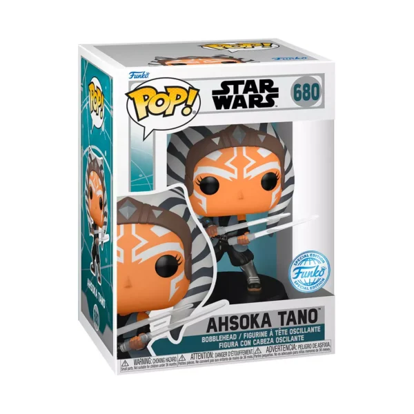 Bobblehead Figure FUNKO POP "Ahsoka Tano" 680 STAR WARS (SPECIAL EDITION) - Image 2