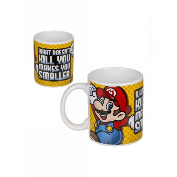 Κεραμική Κούπα PYRAMID “SUPER MARIO - MAKES YOU SMALLER” 315ml - Image 3