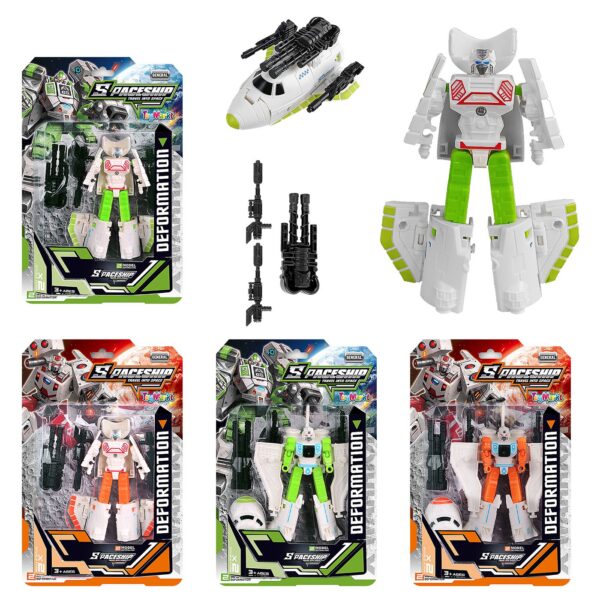 ΗΡΩΑΣ ΡΟΜΠΟΤ 2 σε 1"SPACESHIP TRAVEL INTO SPACE" (TOY MARKT)