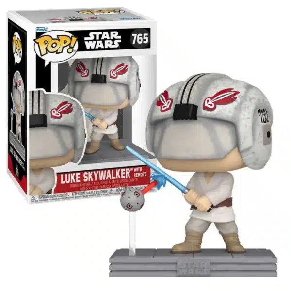 Bobblehead Figure FUNKO POP "LUKE SKYWALKER WITH REMOTE" 765 STAR WARS - Image 3