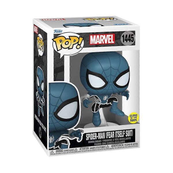 Bobblehead Figure FUNKO POP "SPIDER-MAN (FEAR ITSELF SUIT)" 1445 MARVEL (GLOWS IN THE DARK) - Image 2