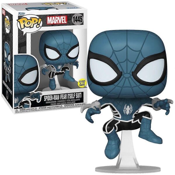 Bobblehead Figure FUNKO POP "SPIDER-MAN (FEAR ITSELF SUIT)" 1445 MARVEL (GLOWS IN THE DARK) - Image 3
