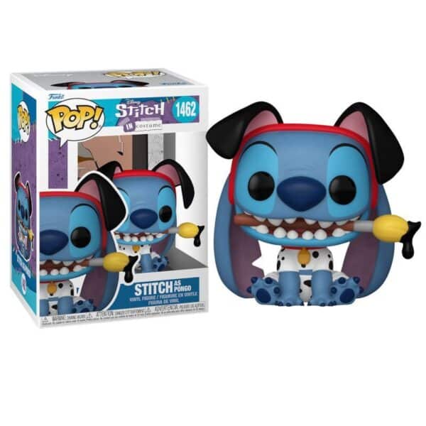 Vinyl Figure FUNKO POP "STITCH AS PONGO" 1462 StitcH IN costume - Image 3