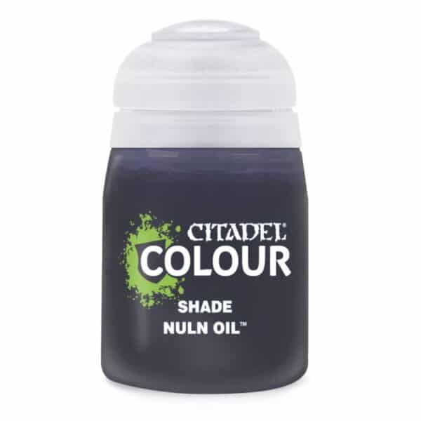 CITADEL COLOUR SHADE - nuln oil, Χρώμα Μοντελισμού 18ml "NULN OIL" (Citadel)