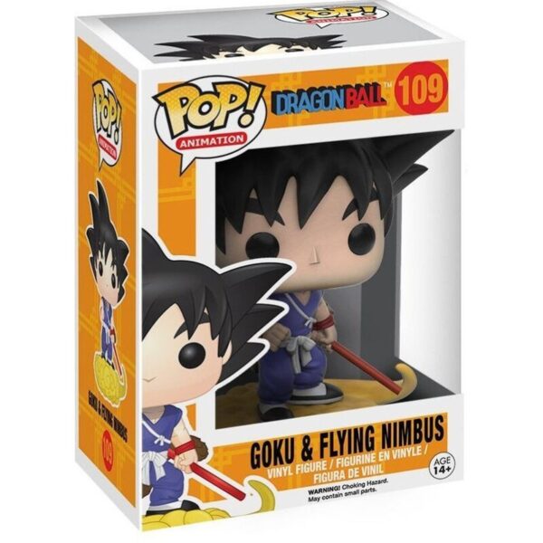 Vinyl Figure FUNKO POP "GOKU & FLYING NIMBUS" 109 DRAGONBALL - Image 2