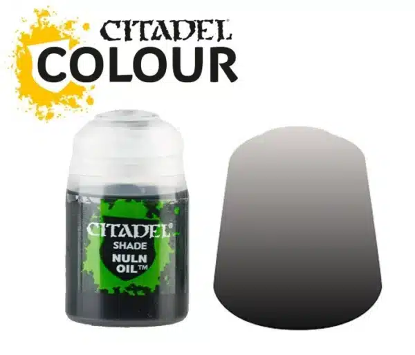 CITADEL COLOUR SHADE - nuln oil, Χρώμα Μοντελισμού 18ml "NULN OIL" (Citadel) - Image 2