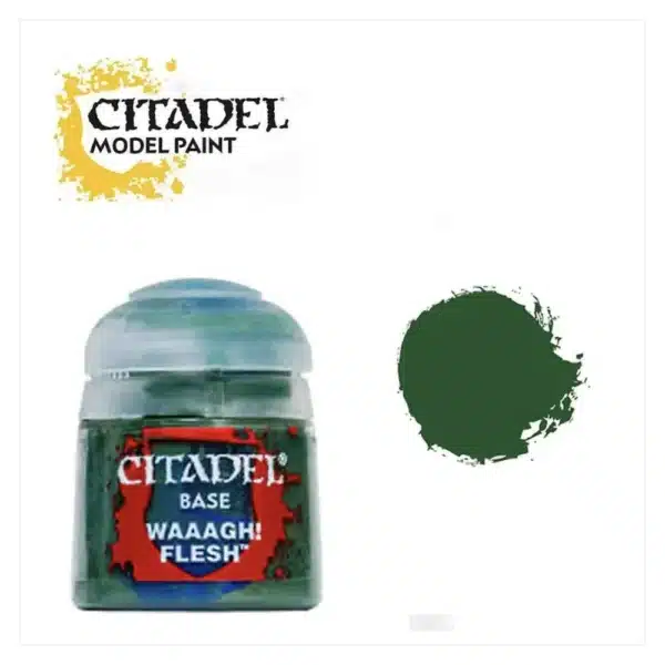 CITADEL COLOUR BASE - Waaagh! flesh, Χρώμα Μοντελισμού 12ml "WAAAGH! FLESH" (Citadel) - Image 2
