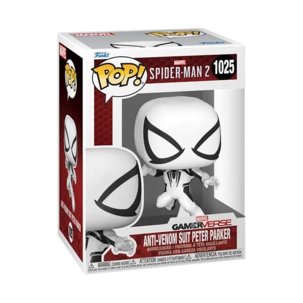 Bobblehead Figure FUNKO POP "ANTI-VENOM SUIT PETER PARKER" 1025 MARVEL SPIDER-MAN 2 - Image 2