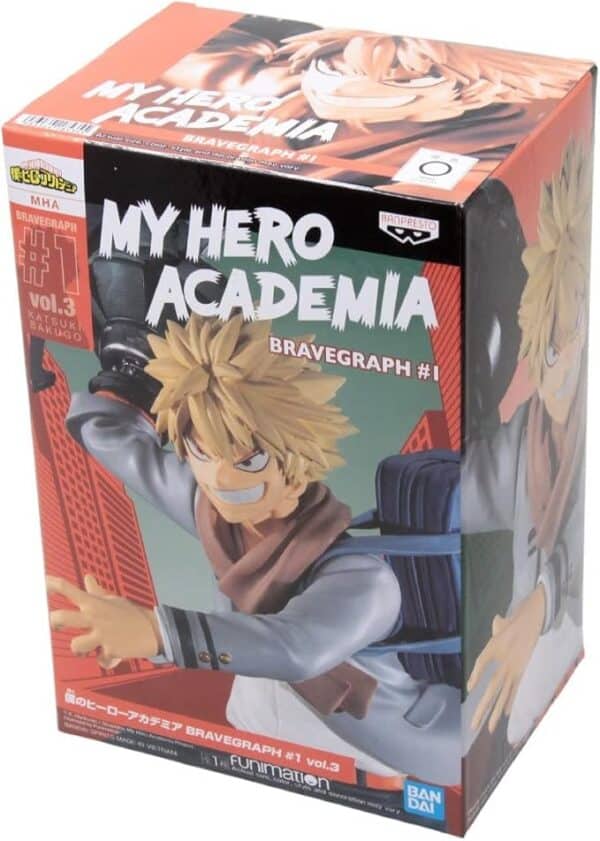 Figure BANDAI MY HERO ACADEMIA BRAVEGRARH#1 "KATSUKI BAKUGO" (12cm) - Image 2