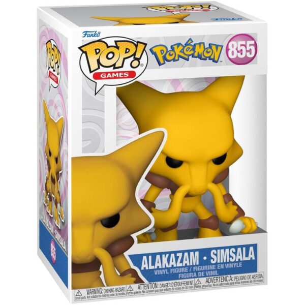 Vinyl Figure FUNKO POP "ALAKAZAM - SIMSALA" 855 POKEMON - Image 2