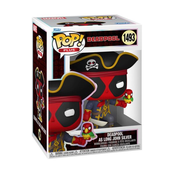 Bobblehead Figure FUNKO POP "DEADPOOL AS LONG JOHN SILVER" (DEADPOOL) 1493 MARVEL - Image 2