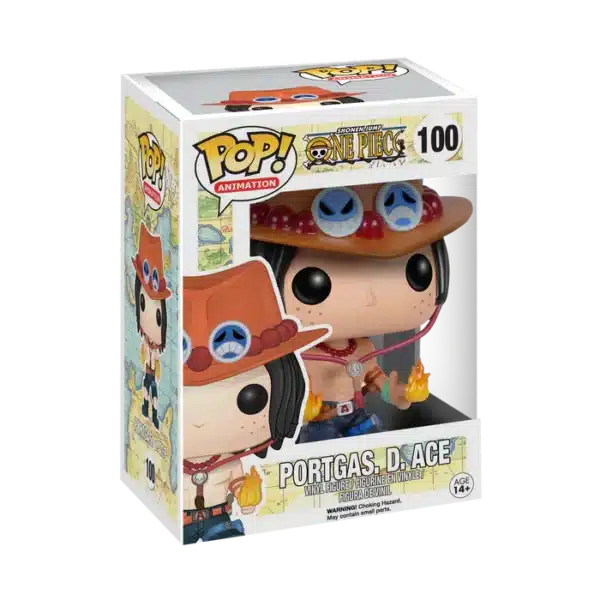 Vinyl Figure FUNKO POP "PORTGAS.D.ACE" 100 ONE PIECE - Image 2