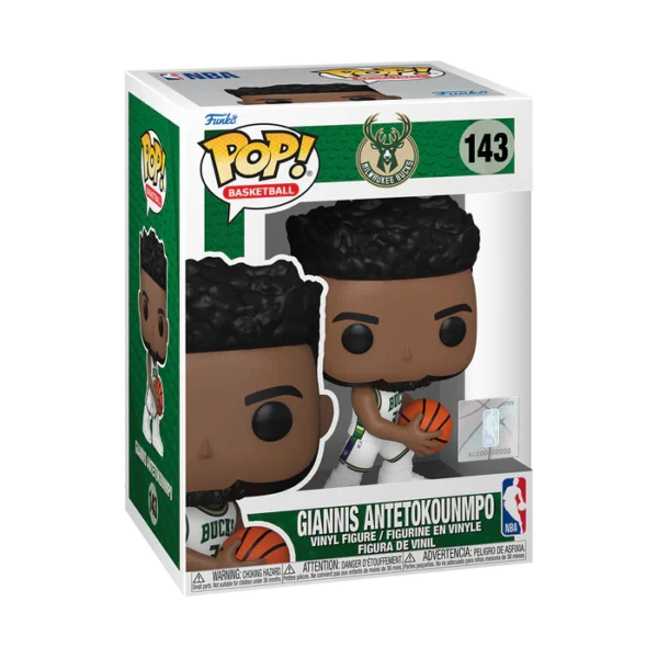 Vinyl Figure FUNKO POP "GIANNIS ANTETOKOUNMPO" 143 BASKETBALL MILWAUKEE BUCKS - Image 2