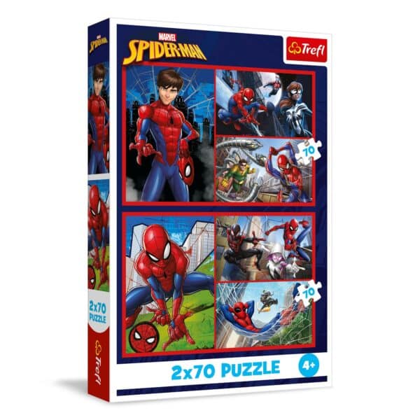 Παζλ TREFL "SPISER-MAN" 2x70 PUZZLE