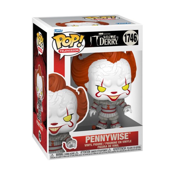 Vinyl Figure FUNKO POP "PENNYWISE" 1746 WELCOME TO DERRY - Image 2