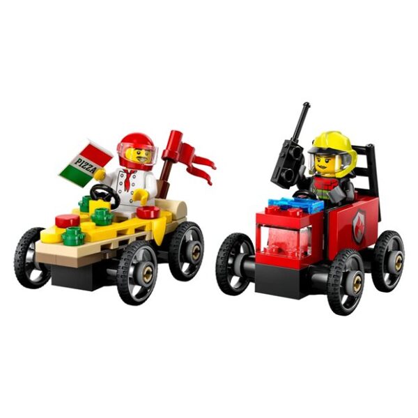 LEGO 60458 "PIZZA VS. FIRE TRUCK" LEGO CITY