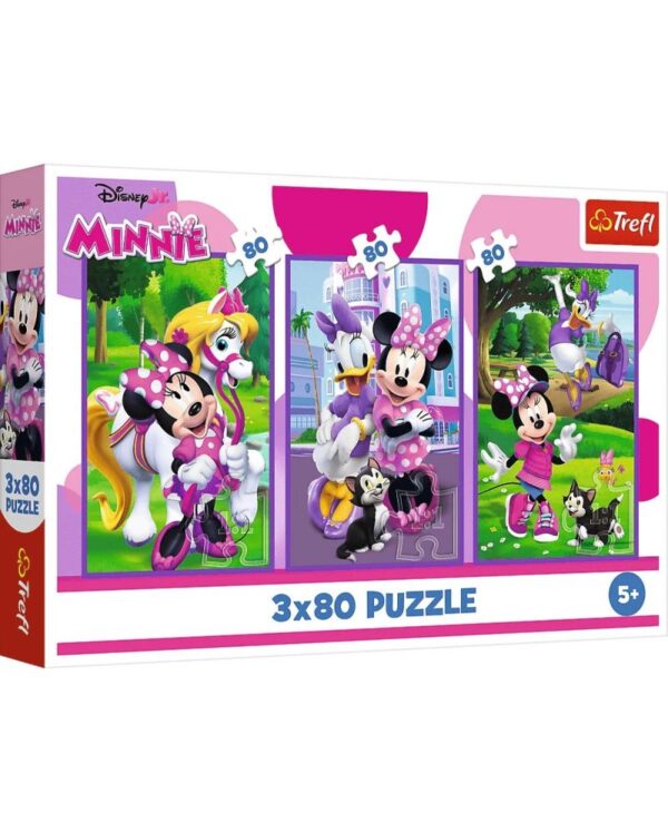 Παζλ TREFL "MINNIE" 3x80 PUZZLE