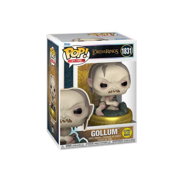 Vinyl Figure FUNKO POP "GOLLUM" 1831 LORD OF THE RINGS (GLOWS IN THE DARK) - Image 2