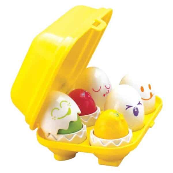 ΒΡΕΦΙΚΟ ΠΑΙΧΝΙΔΙ ΑΥΓΟΘΗΚΗ ΓΙΑ 6+Mηνών "HIDE &SQUEAK EGGS" (TOMY)