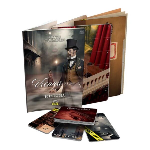ΠΑΙΧΝΙΔΙ ΕΠΙΤΡΑΠΕΖΙΟ "CRIME SCENE VIENNA 1824" Για Ηλικίες 18+ Χρονών & 1+ Παίκτες (AS) - Image 2