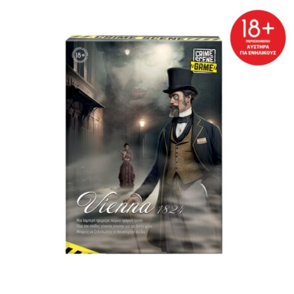 ΠΑΙΧΝΙΔΙ ΕΠΙΤΡΑΠΕΖΙΟ "CRIME SCENE VIENNA 1824" Για Ηλικίες 18+ Χρονών & 1+ Παίκτες (AS)