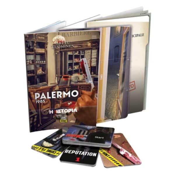 ΠΑΙΧΝΙΔΙ ΕΠΙΤΡΑΠΕΖΙΟ "CRIME SCENE PALERMO 1985" Για Ηλικίες 18+ Χρονών & 1+ Παίκτες (AS) - Image 2