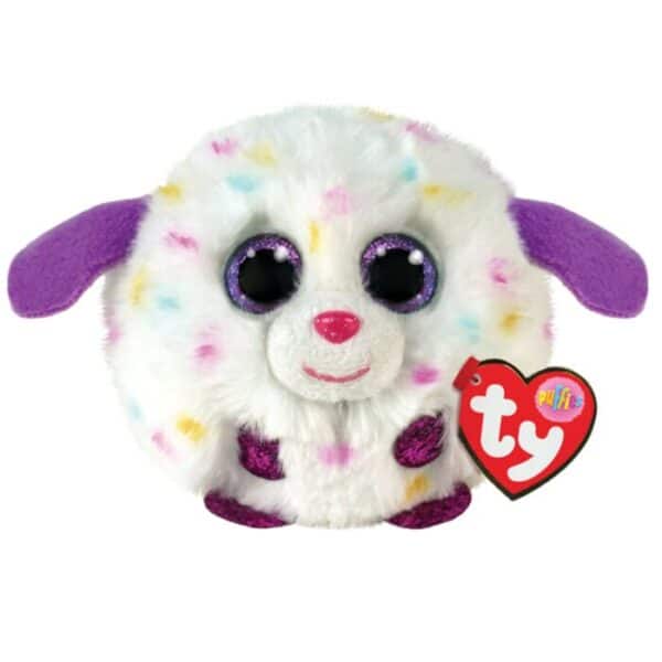 Beanie Balls Collection, Χνουδωτό Σκυλάκι Λευκό "MUNCHKIN" (Ty Inc.)