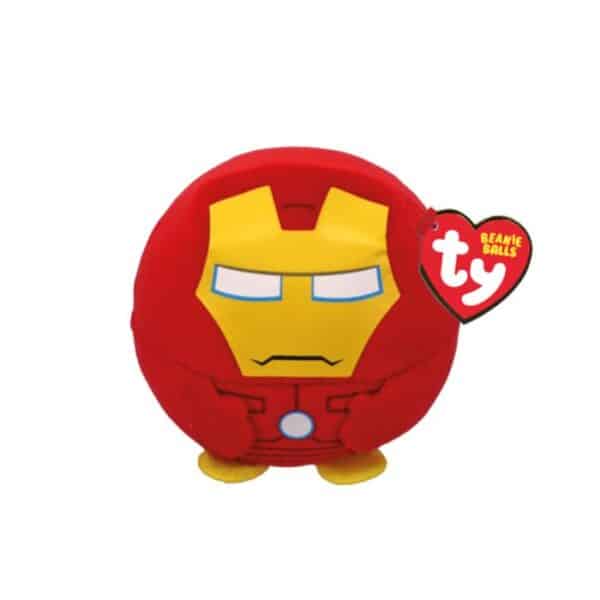 Beanie Balls-Puffies Collection- Χνουδωτό MARVEL "IRON MAN" (Ty Inc.)