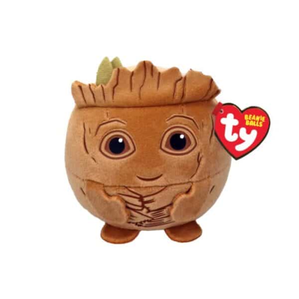 Beanie Balls-Puffies Collection- Χνουδωτό MARVEL "GROOT" (Ty Inc.)