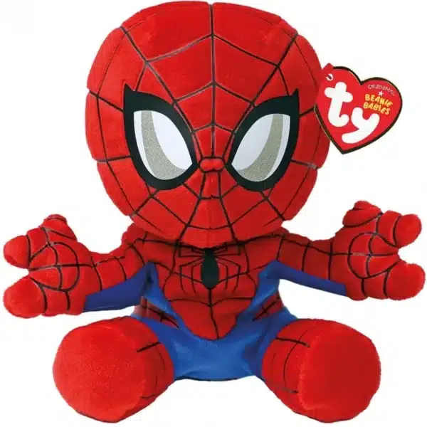 Beanie Babies Collection, Χνουδωτό MARVEL 15cm. "SPIDER-MAN" (Ty Inc.)