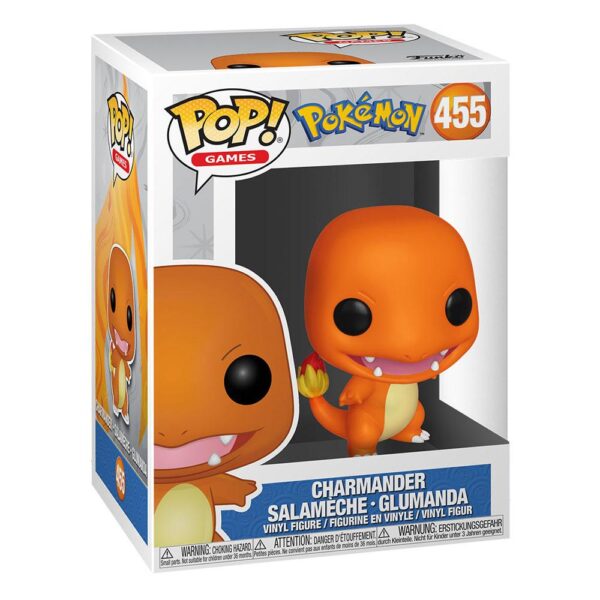 Vinyl Figure FUNKO POP "CHARMANDER" 455 POKEMON - Image 2