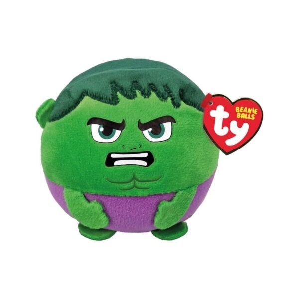 Beanie Balls-Puffies Collection- Χνουδωτό MARVEL "HULK" (Ty Inc.)