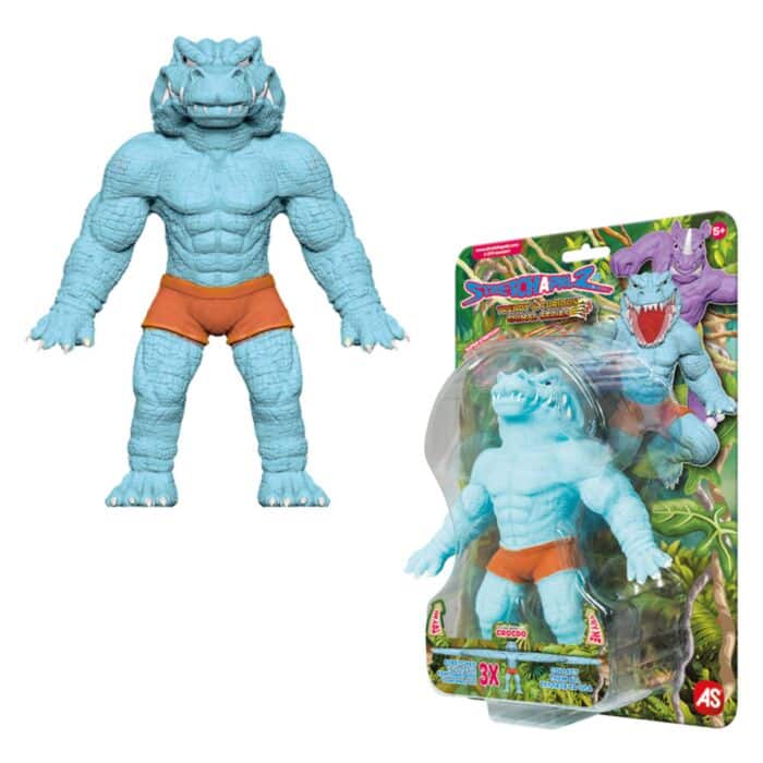 Ζουληχτή Φιγούρα Stretchapalz Trendy & Furious Animals 14cm."CROCDO" (AS)