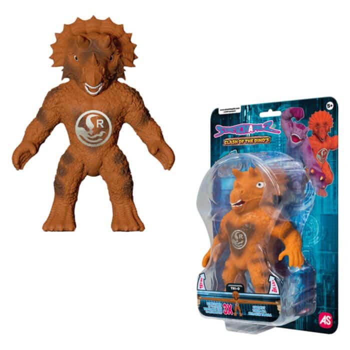 Ζουληχτή Φιγούρα Stretchapalz Trendy & Furious Animals 14cm."TRI-O" (AS)