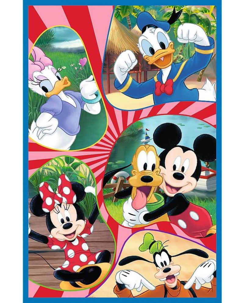 Παζλ TREFL "MICKEY AND FRIENDS" 3x80 PUZZLE - Image 2