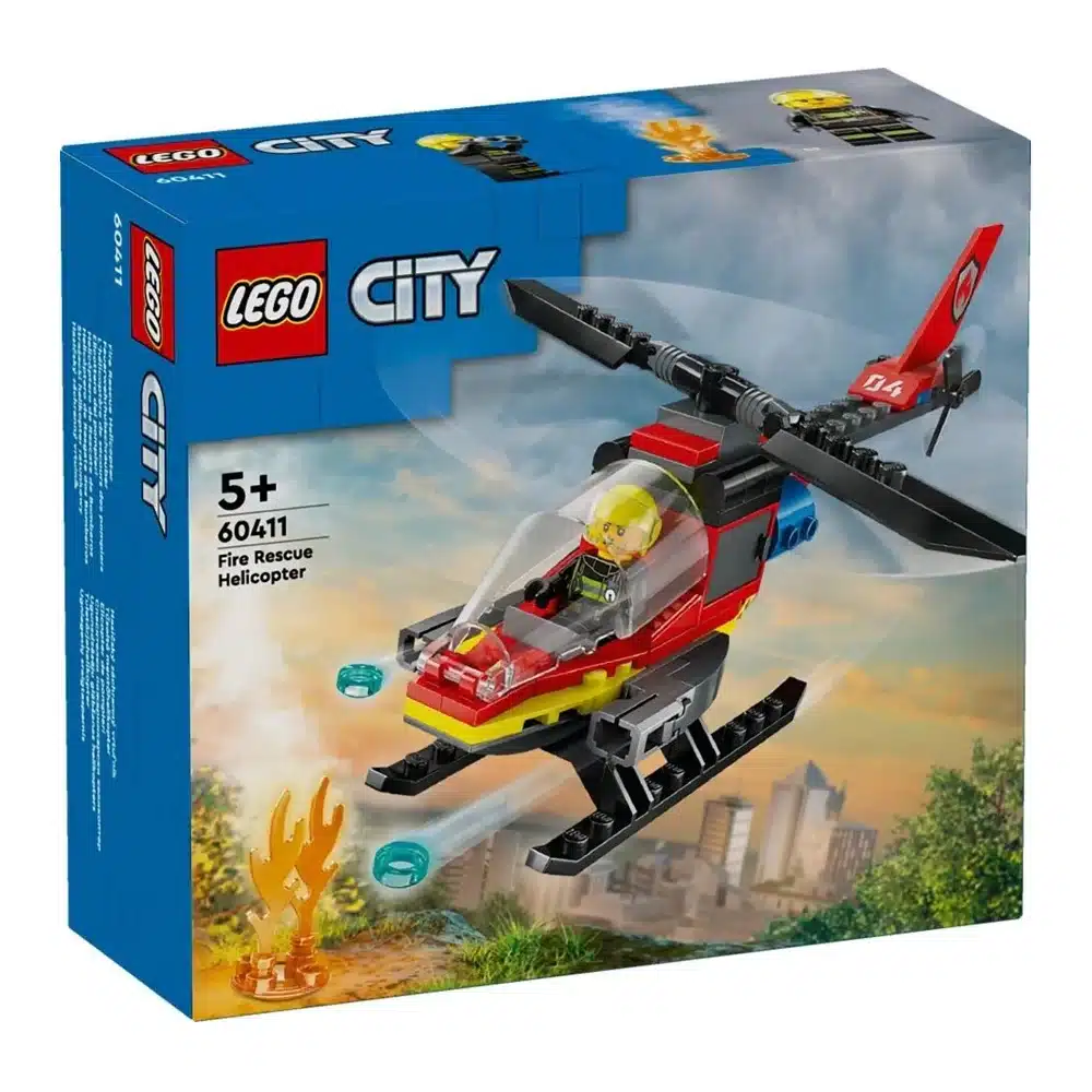 LEGO 60411 "FIRE RESCUE HELICOPTER" LEGO CITY