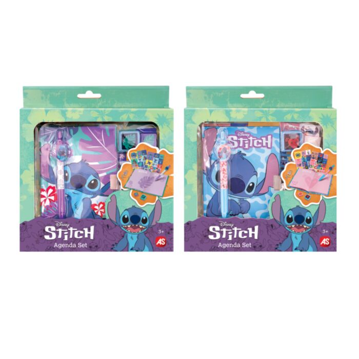 Ατζέντα Disney Stitch Σε 2 Σχέδια, Για 3+ Ετών (AS)