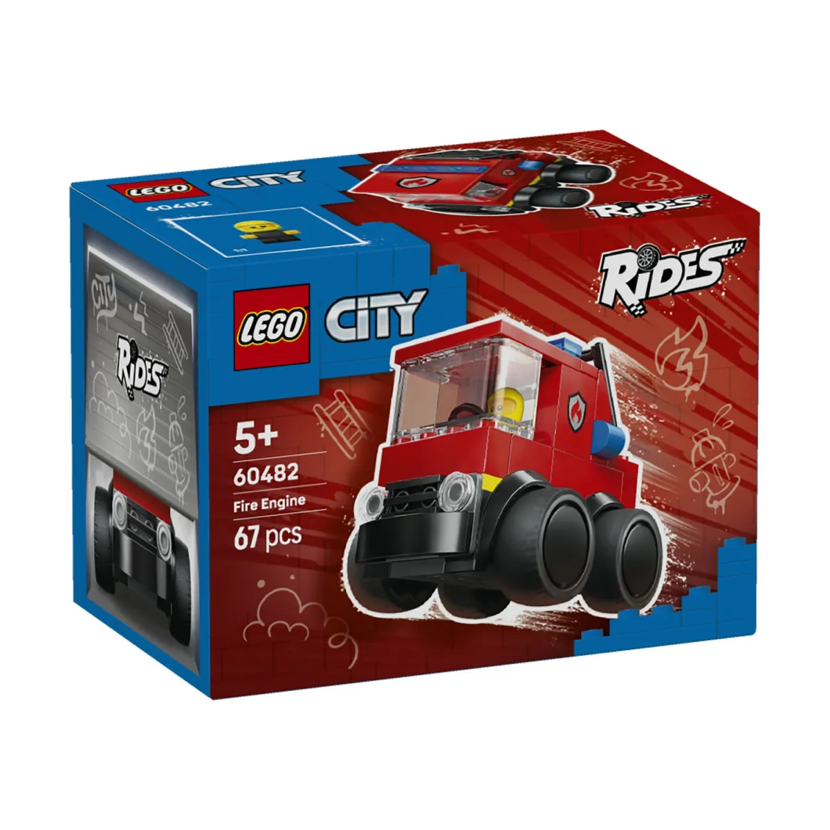 LEGO 60482 "FIRE ENGINE" 67 pcs LEGO CITY - Image 2