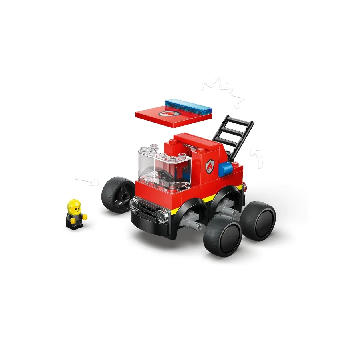 LEGO 60482 "FIRE ENGINE" 67 pcs LEGO CITY