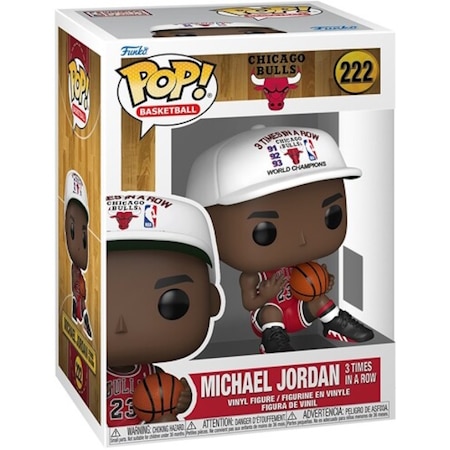 Vinyl Figure FUNKO POP "MICHAEL JORDAN 3 TIMES IN A ROW" 222 BASKETBALL CHICAGO BULLS - Image 2