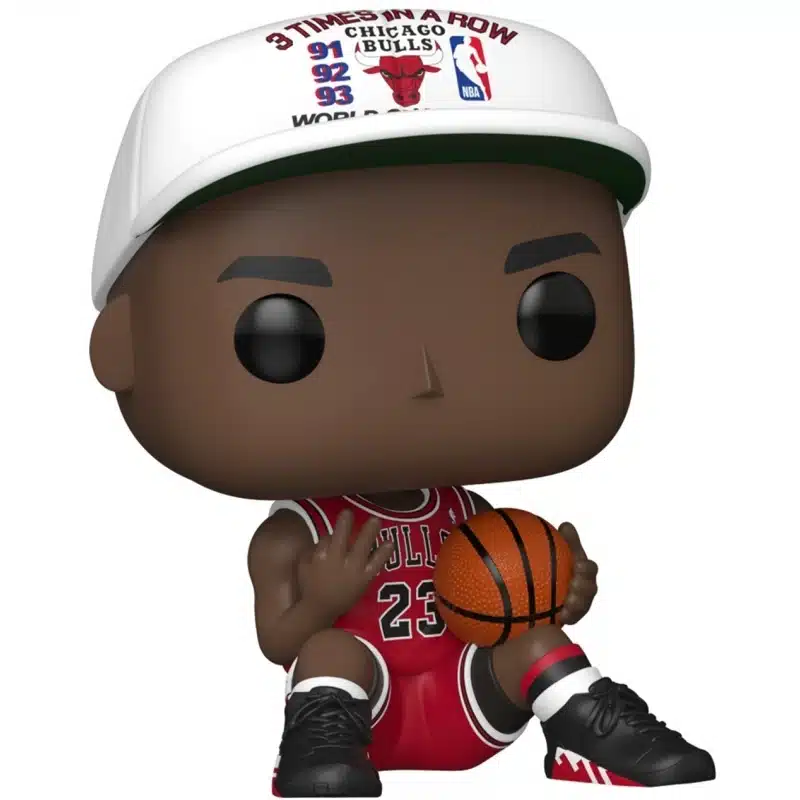 Vinyl Figure FUNKO POP "MICHAEL JORDAN 3 TIMES IN A ROW" 222 BASKETBALL CHICAGO BULLS