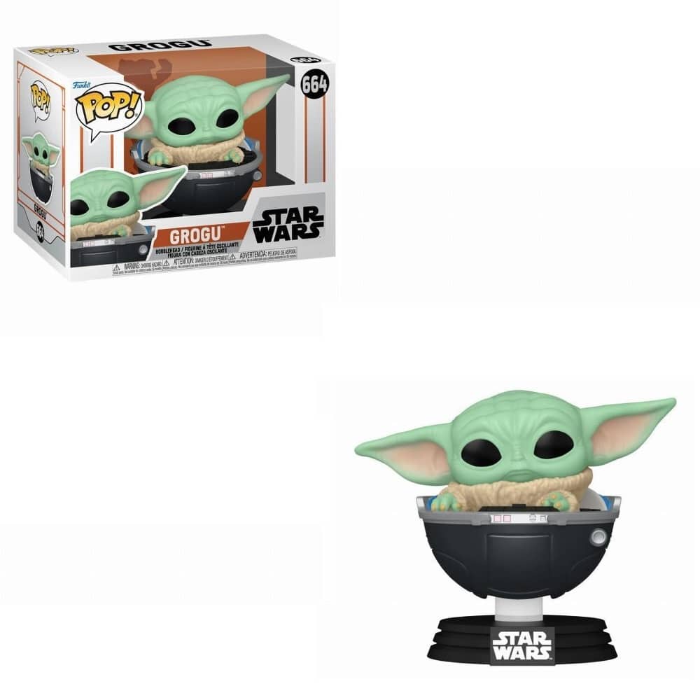 Bobblehead Figure FUNKO POP "GROGOU" 664 STAR WARS