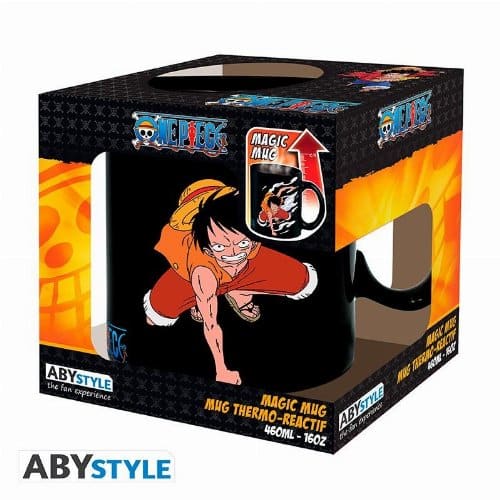Κεραμική Κούπα ABY STYLE “ONE PIECE” 460ml MAGIC MUG THERMO-REACTIF - Image 2