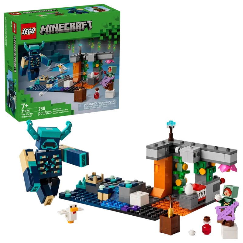 LEGO 21274 "THE WARDEN ENCOUNTER" 238pcs LEGO MINECRAFT