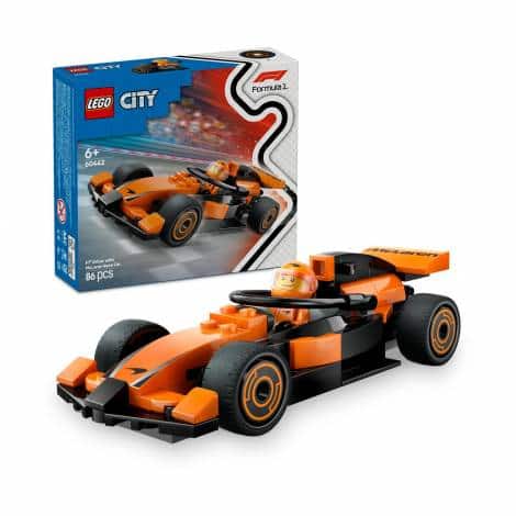 LEGO 60442 "F1 DRIVER WITH MCLAREN RACE CAR" 86pcs LEGO CITY